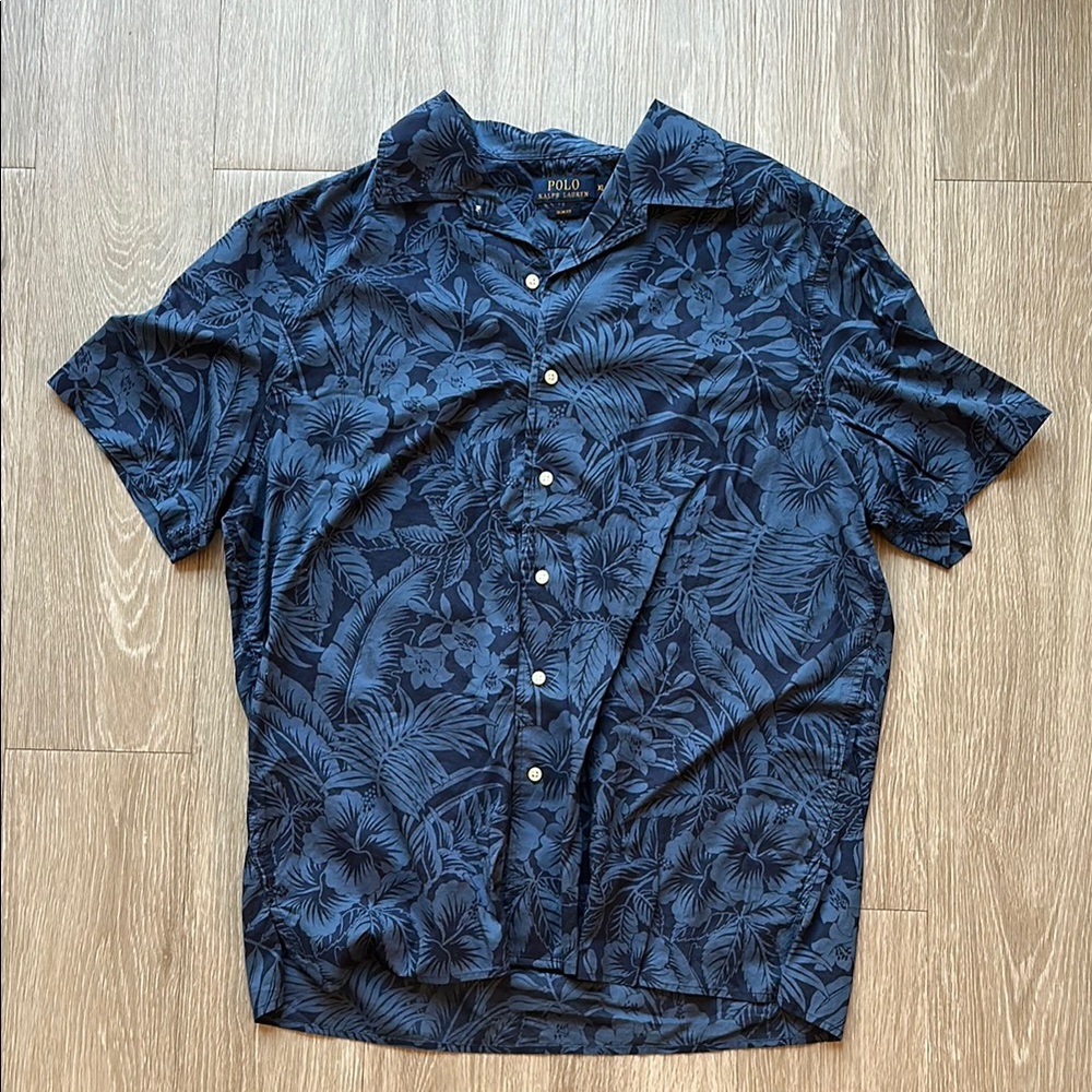 Polo by Ralph Lauren Blue Casual Button Down Shirt